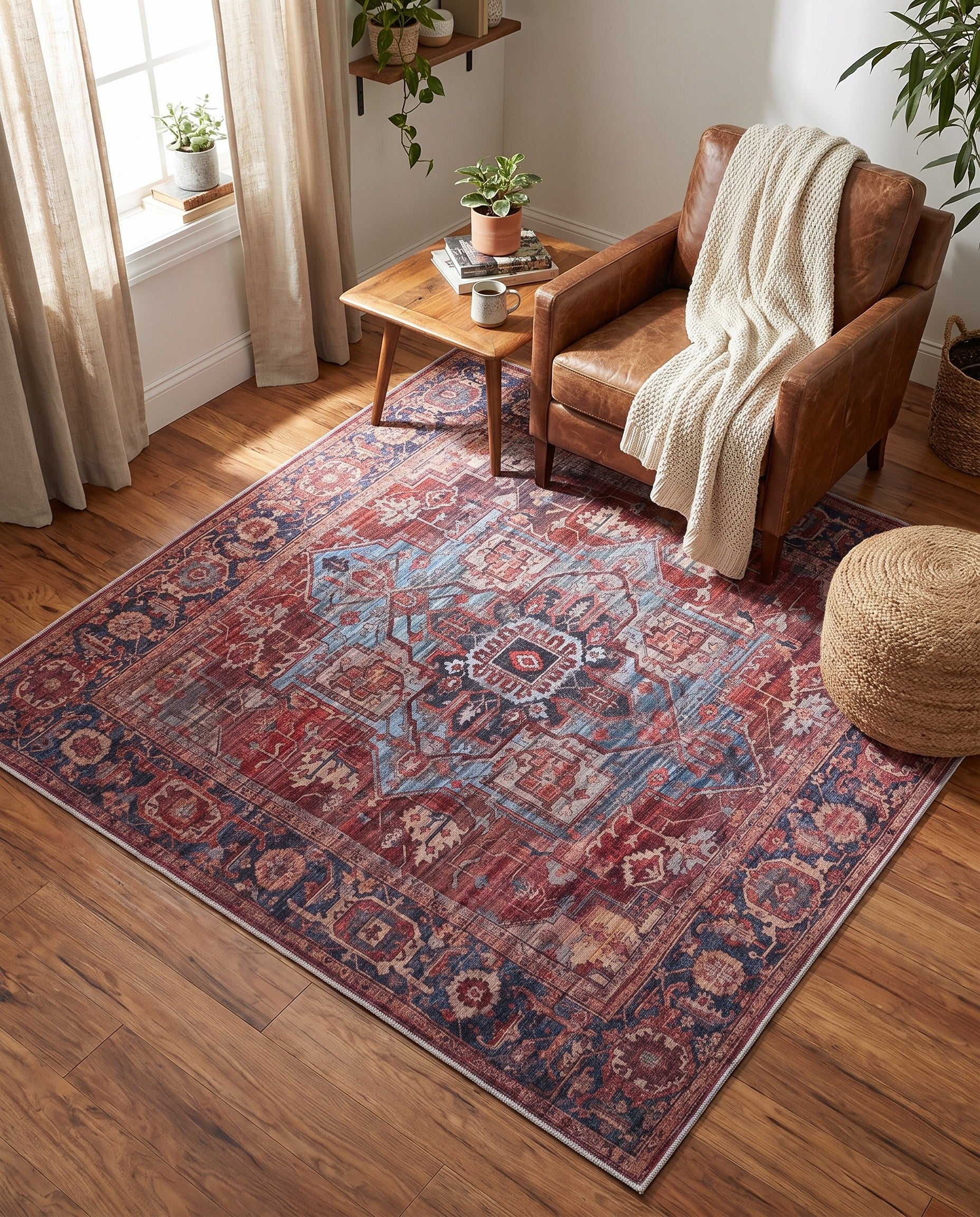 6' x 6' Maahru Square Rug