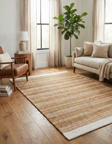 4' 1 x 6' 1 Hand Woven Lariat Rug