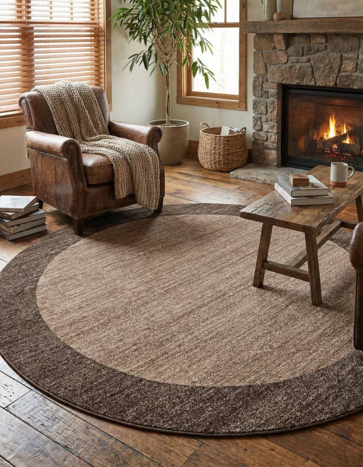 Detail image of 6' x 6' Loft Round Rug