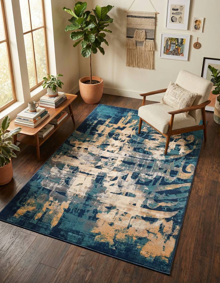 Detail image of 5' x 8' Gossamer Rug