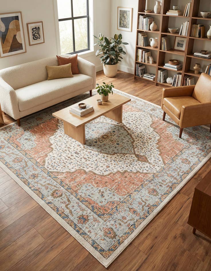 Detail image of  10' x 10' Nyla Square Rug