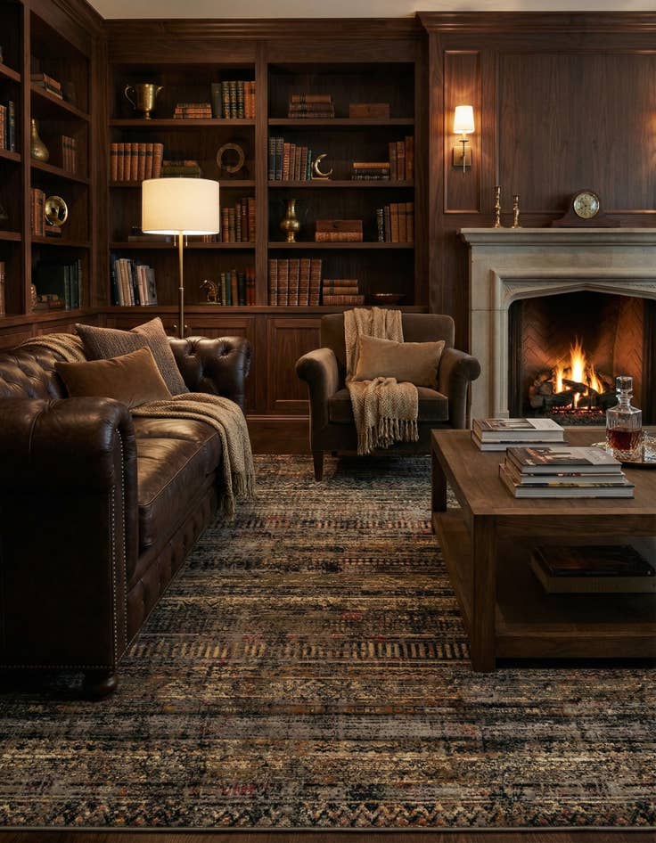 Detail image of 9' x 12' Saturn Rug