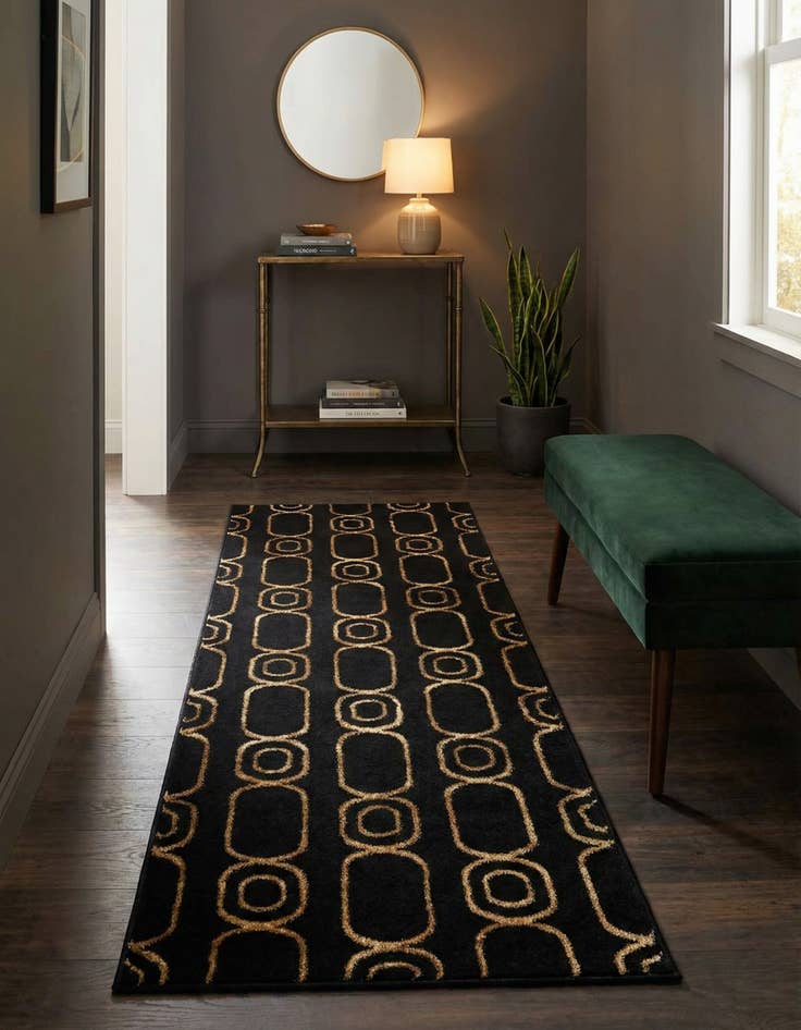 Detail image of 2' x 5' Vogue Geo Runner Rug