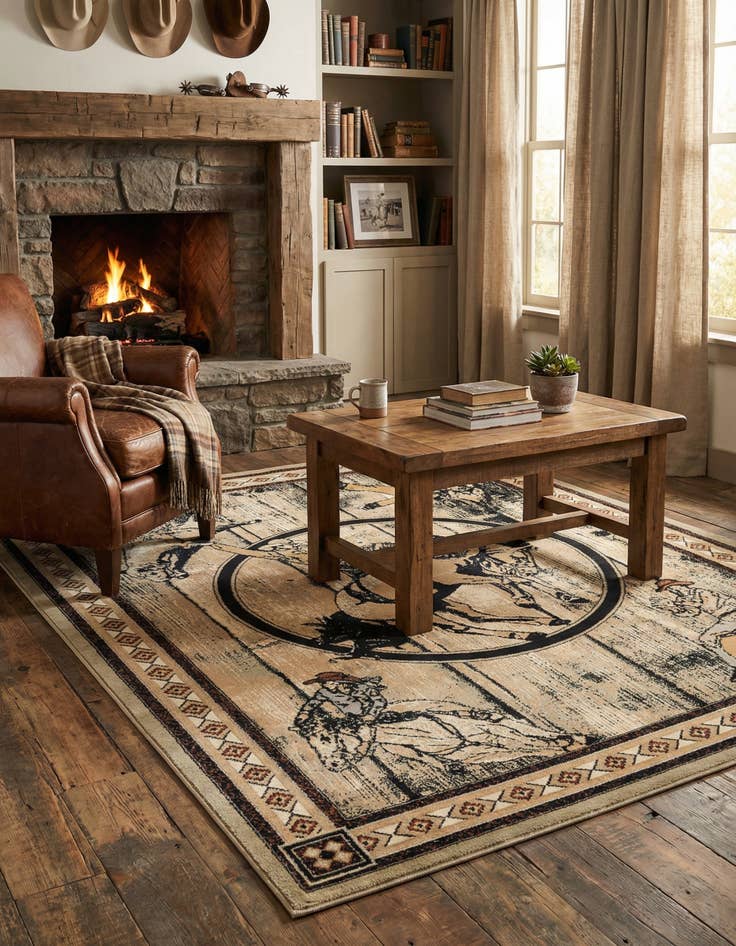 Detail image of 7' 10 x 10' Pioneer Rug