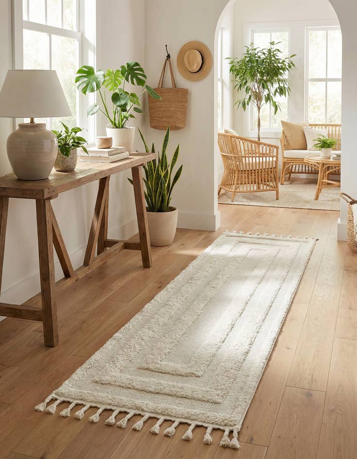 Detail image of 2' 7 x 10' Boho Runner Rug