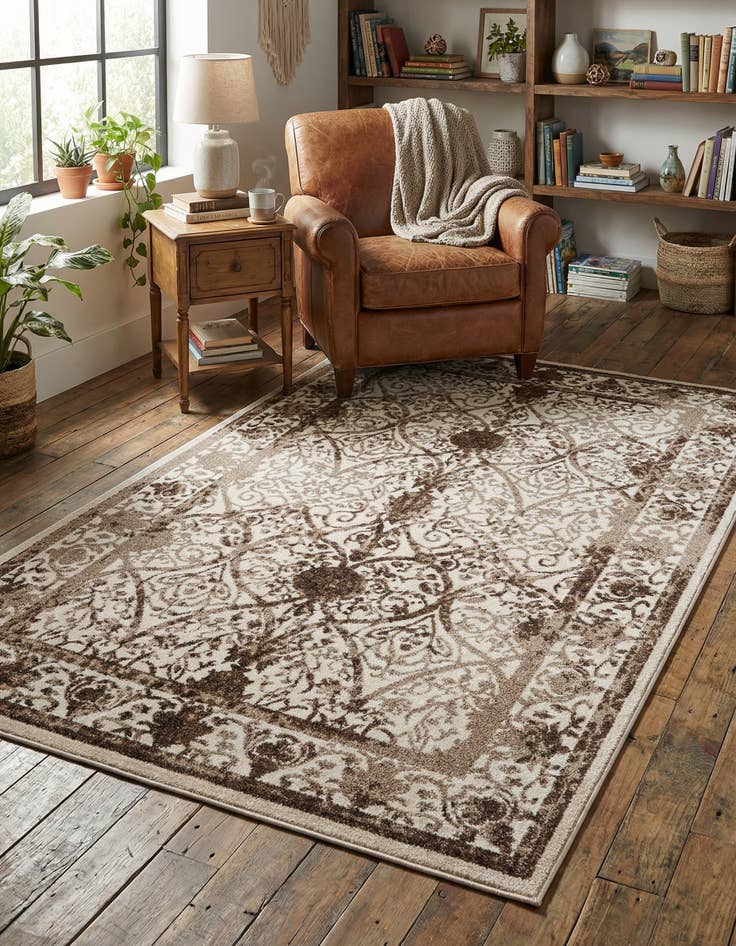 Detail image of 5' 3 x 8' Miranda Rug