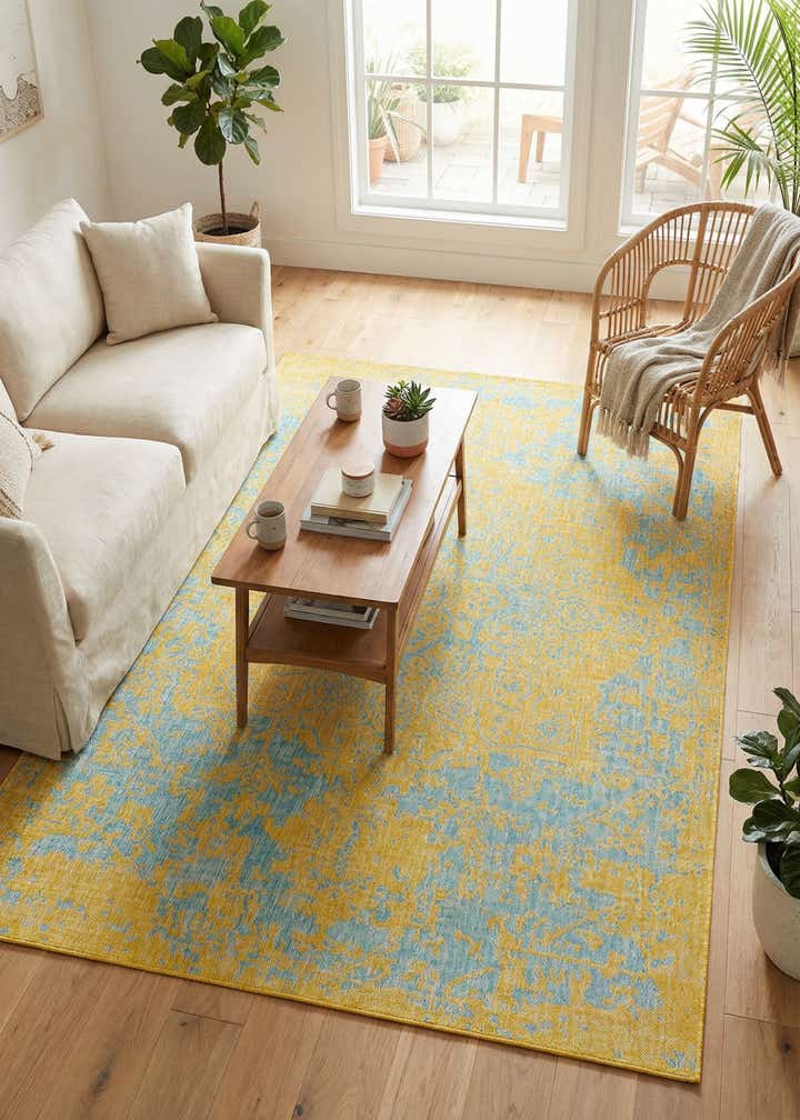 7' x 10' Easy-Clean Jill Zarin Dubai Indoor / Outdoor Rug