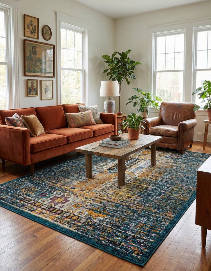 Detail image of 6' x 9' Carrington Rug