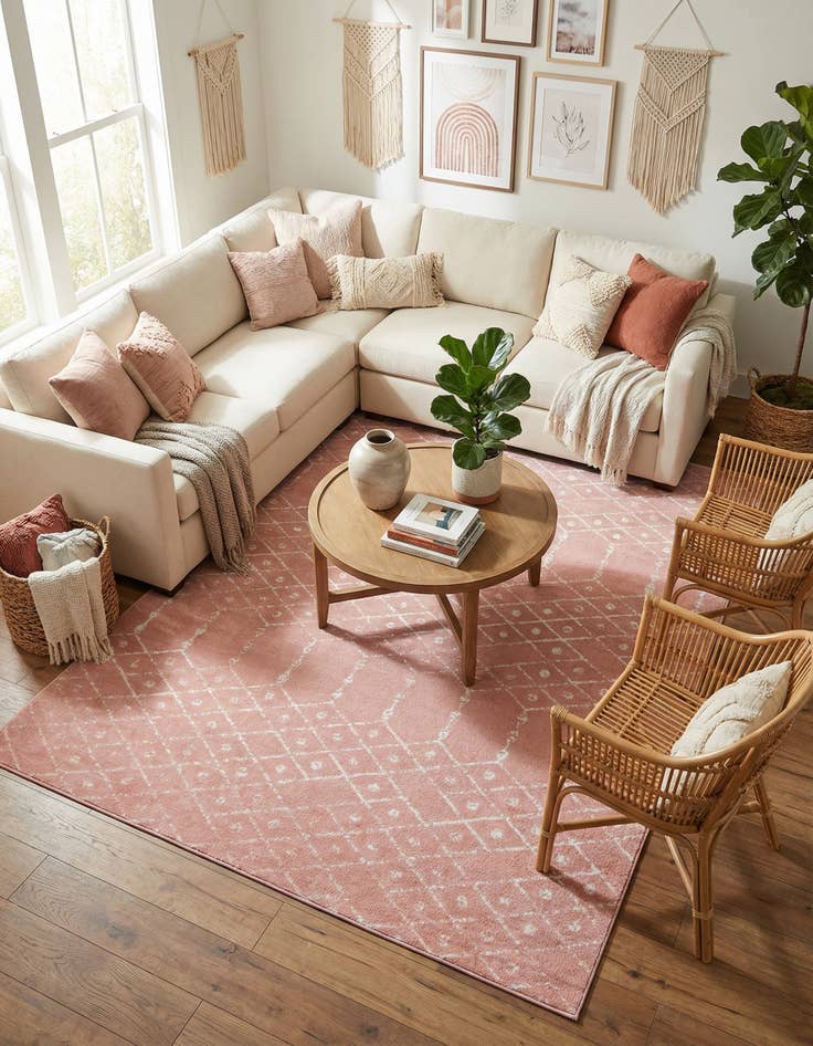 Detail image of 10' x 13' Paxon Trellis Rug