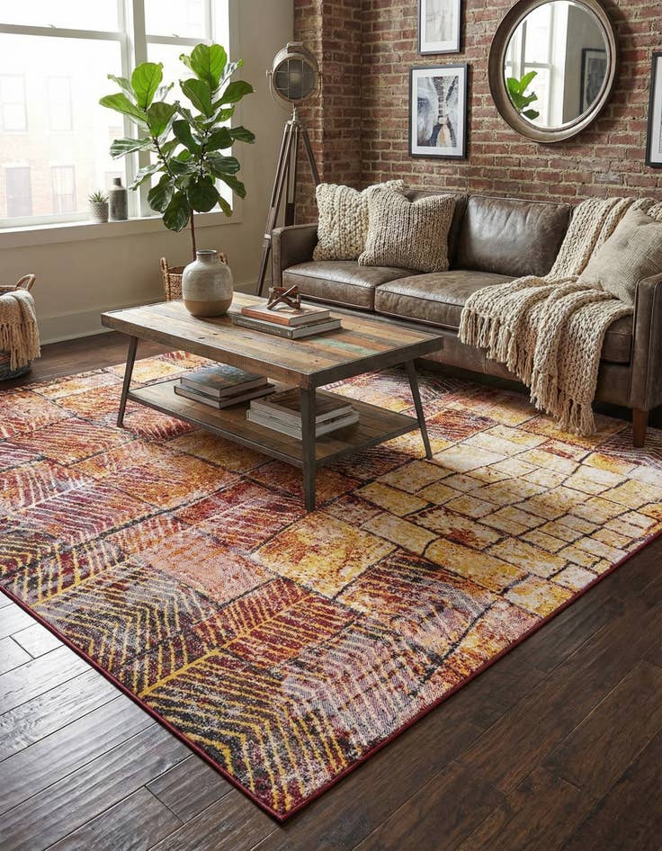 Detail image of 7' 10 x 10' Valencia Rug