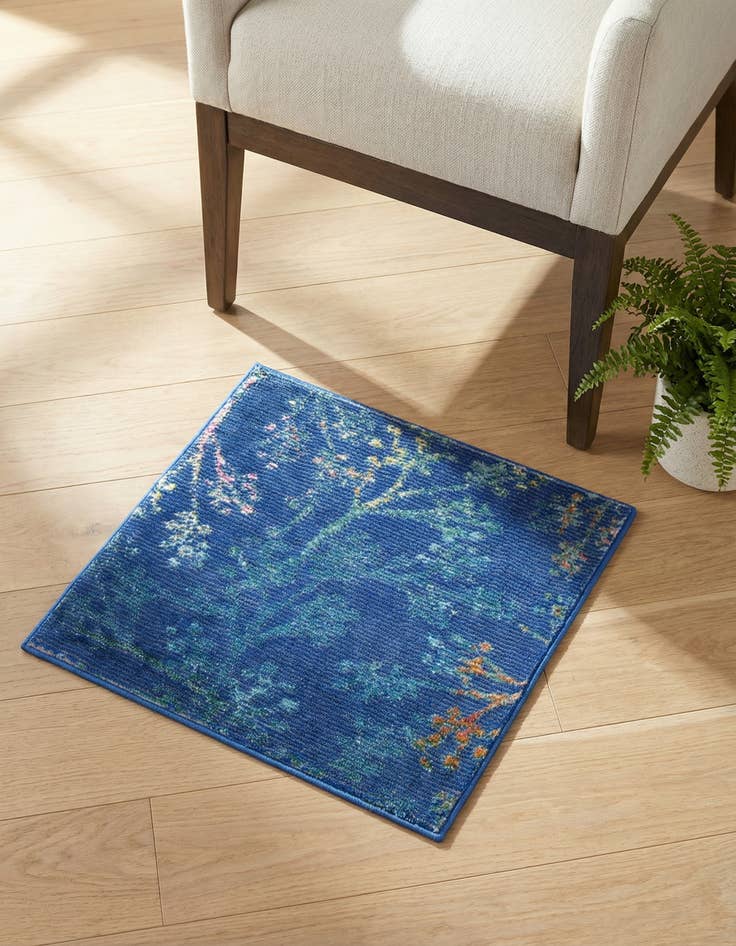 Detail image of 1' 4 x 1' 4 Blossom Sample Rug