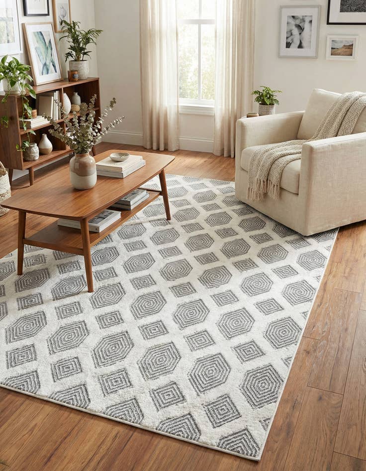 Detail image of 5' 3 x 8' Sabrina Soto Casa Havana Rug