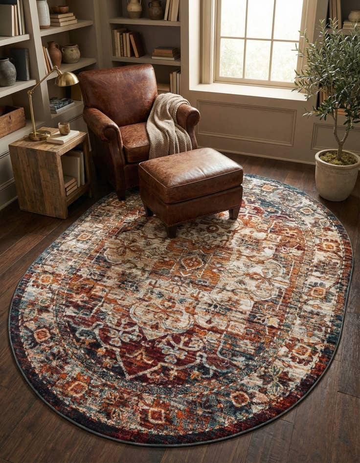 Detail image of 7' 10 x 10' Isabella Oval Rug