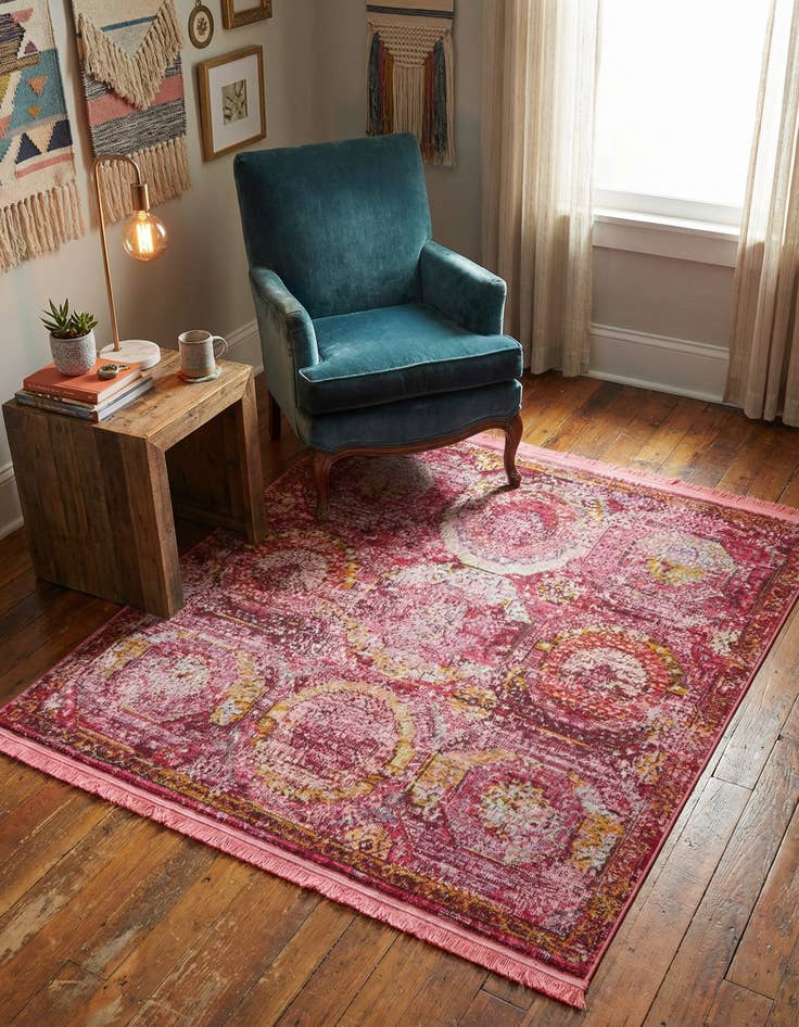 Detail image of 4' 1 x 4' 1 Havana Square Rug