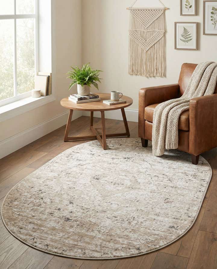 6' 1 x 9' Oregon Oval Rug