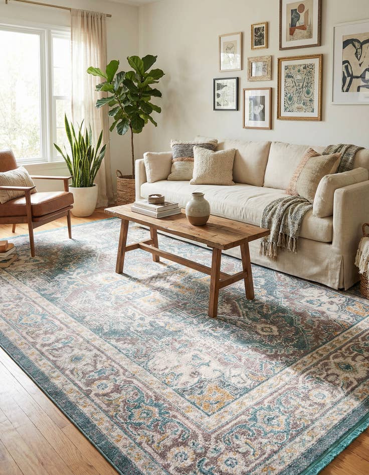 Detail image of 9' x 12' Santiago Rug