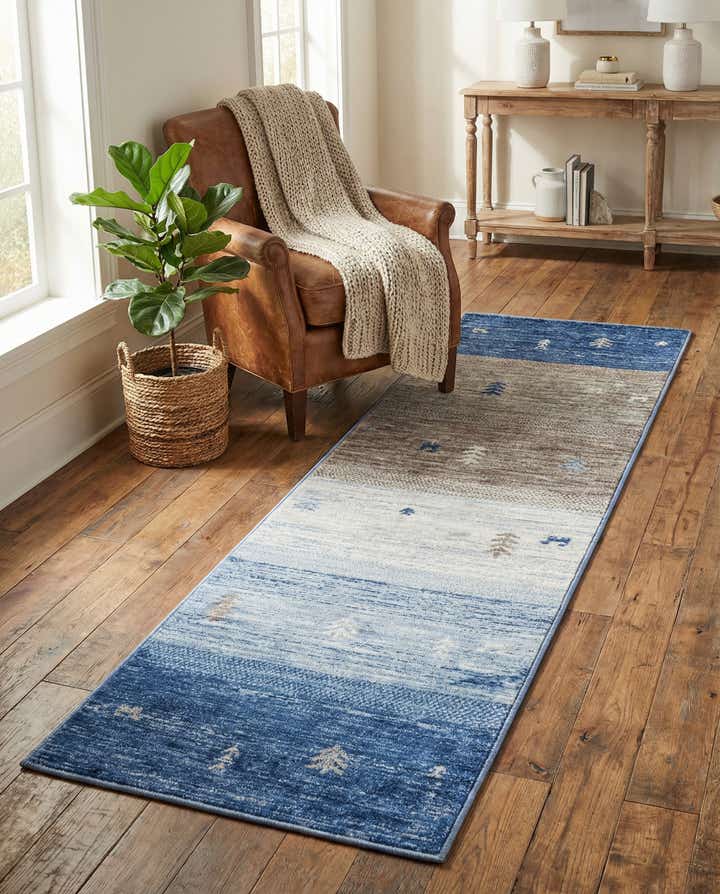 2' x 6' 1 Gabbeh Runner Rug