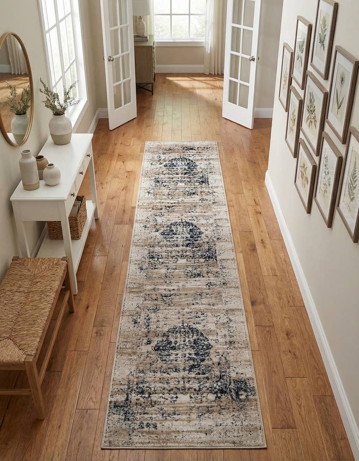 Detail image of 2' 7 x 12' Eliza Runner Rug