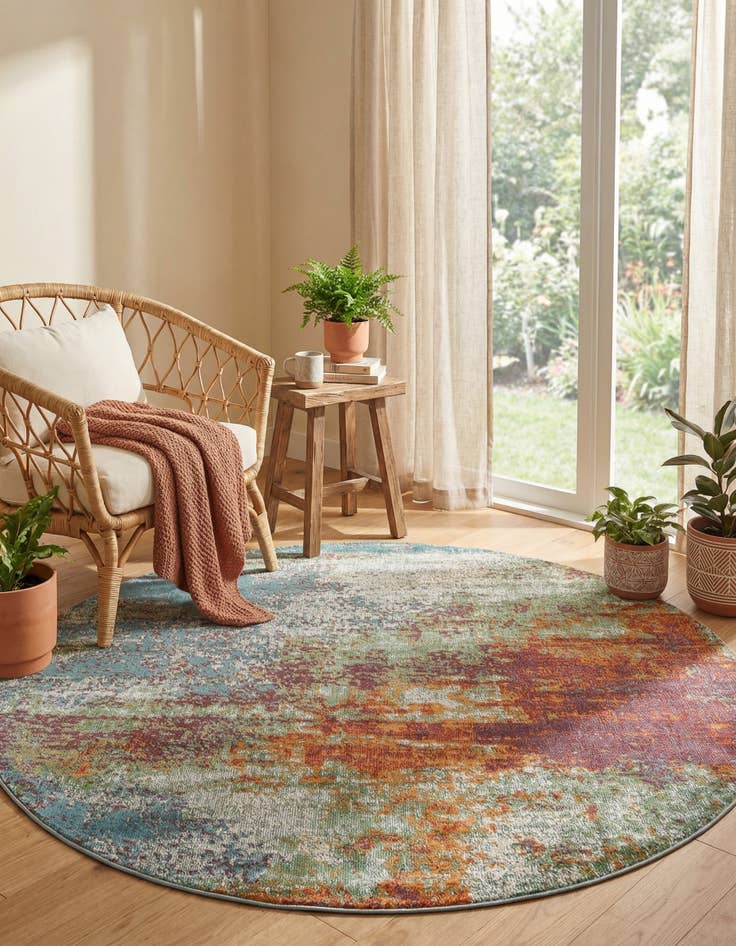 Detail image of 5' 5 x 5' 5 Paragon Round Rug