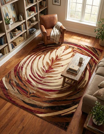 Beige Cafe Rug