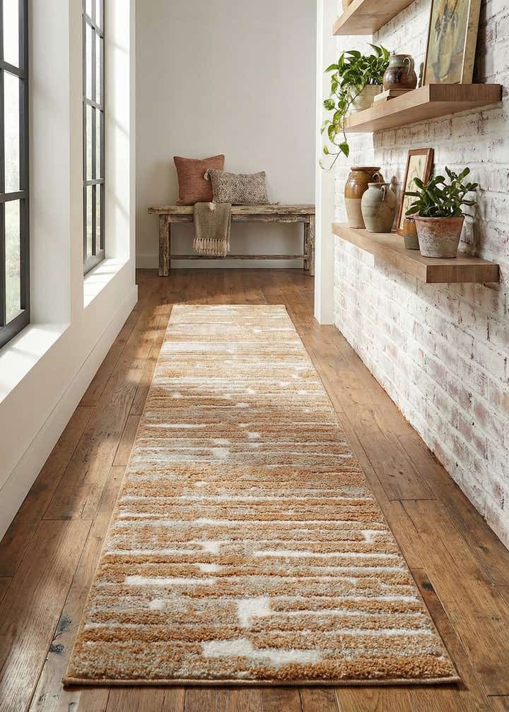 2' x 8' Sepia Runner Rug