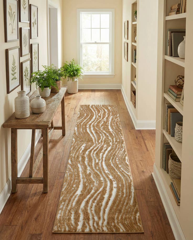 Detail image of 2' 7 x 10' Sepia Runner Rug