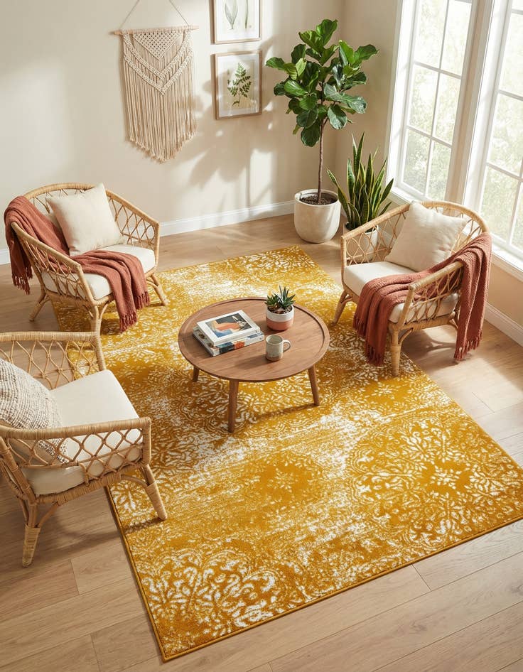 Detail image of 5' 3 x 8' Monte Carlo Rug