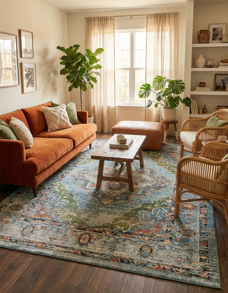 Detail image of 7' 10 x 10' Isabella Rug