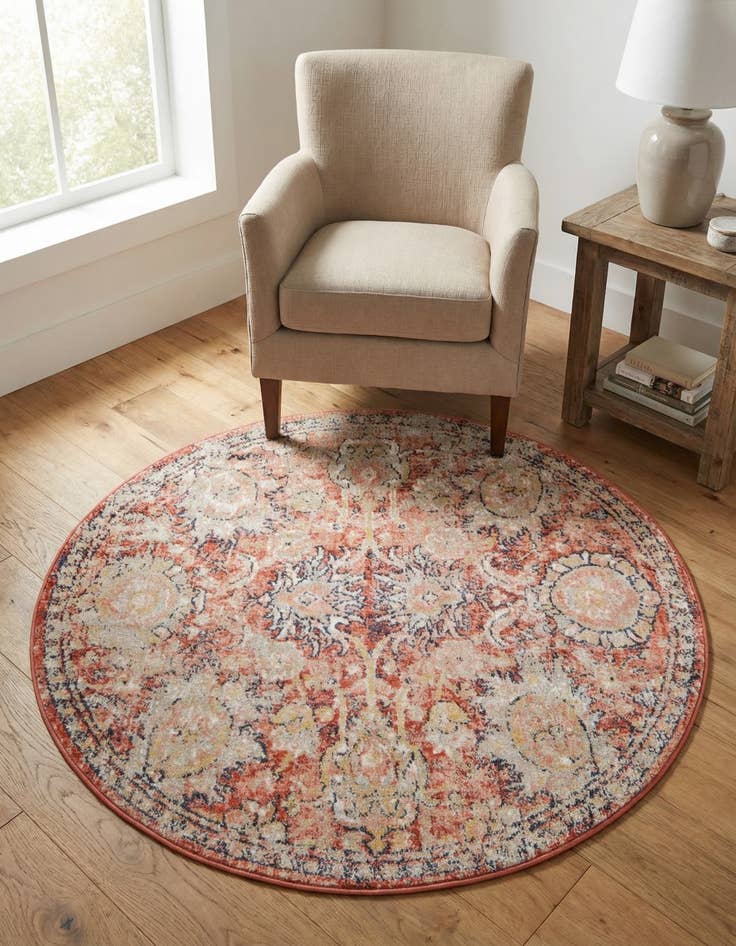 Detail image of  4' x 4' Lola Round Rug