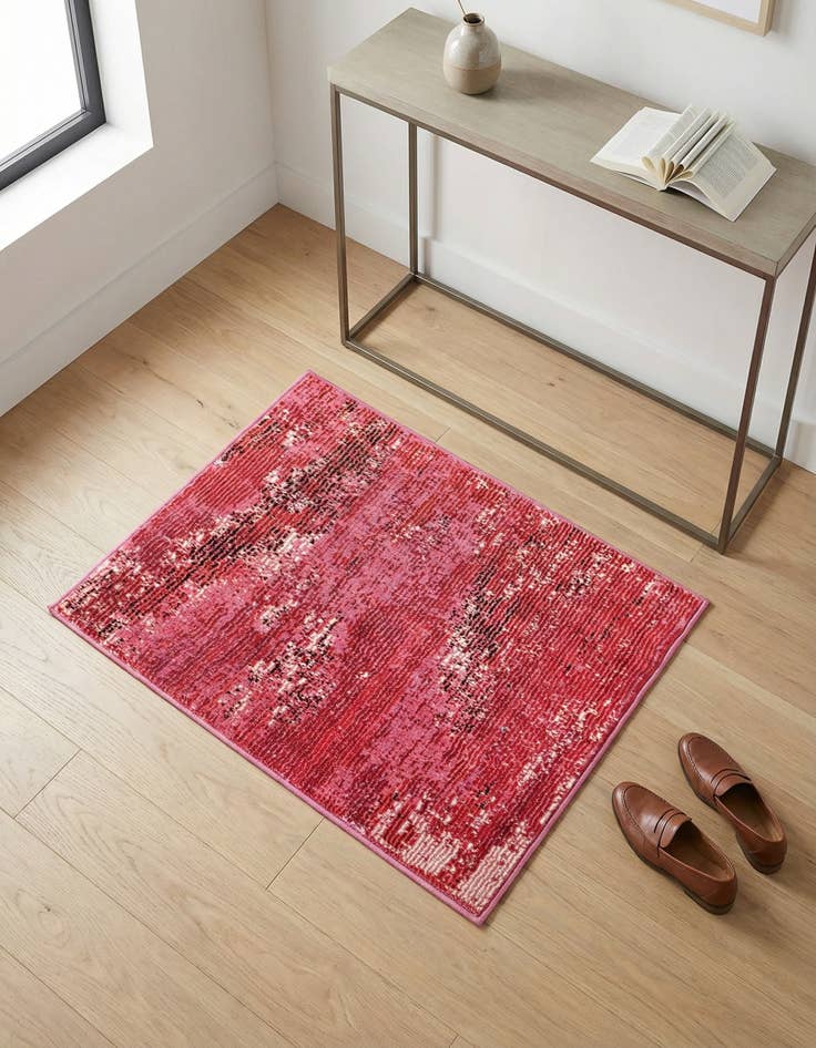 Detail image of 2' 2 x 3'  Washable Barcelona Rug