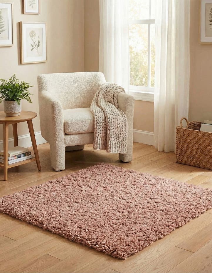 3' 3 x 3' 3 Everyday Shag Square Rug