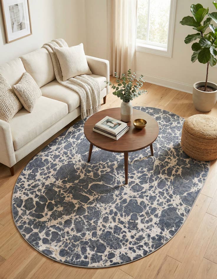 Detail image of 8' x 10' Oasis Oval Rug