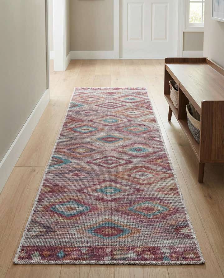 60cm x 185cm Wasbaar Sisu Loper Vloerkleed