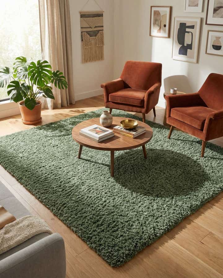 7' 10 x 7' 10 Zermatt Shag Square Rug