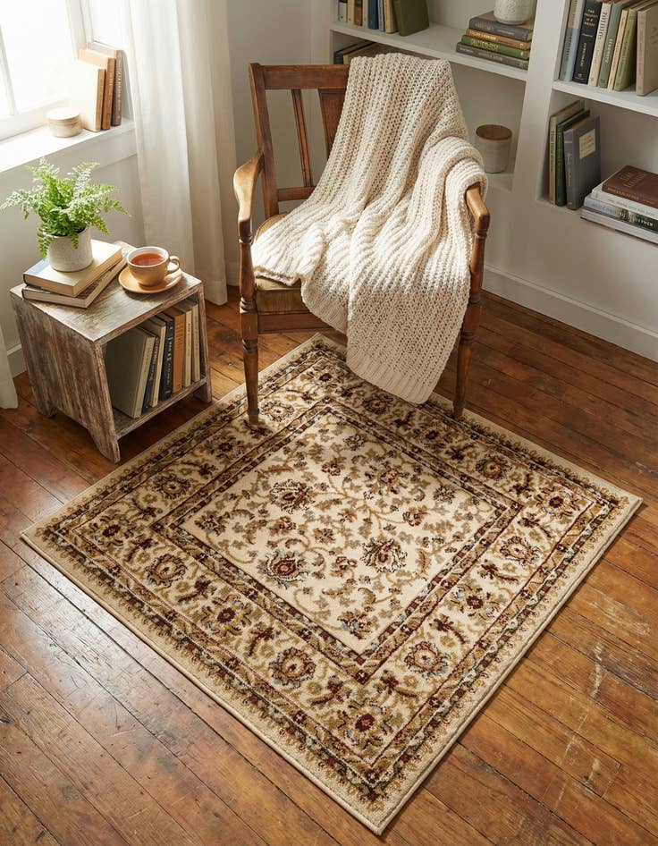 Detail image of 3' x 3' Aditi Square Rug