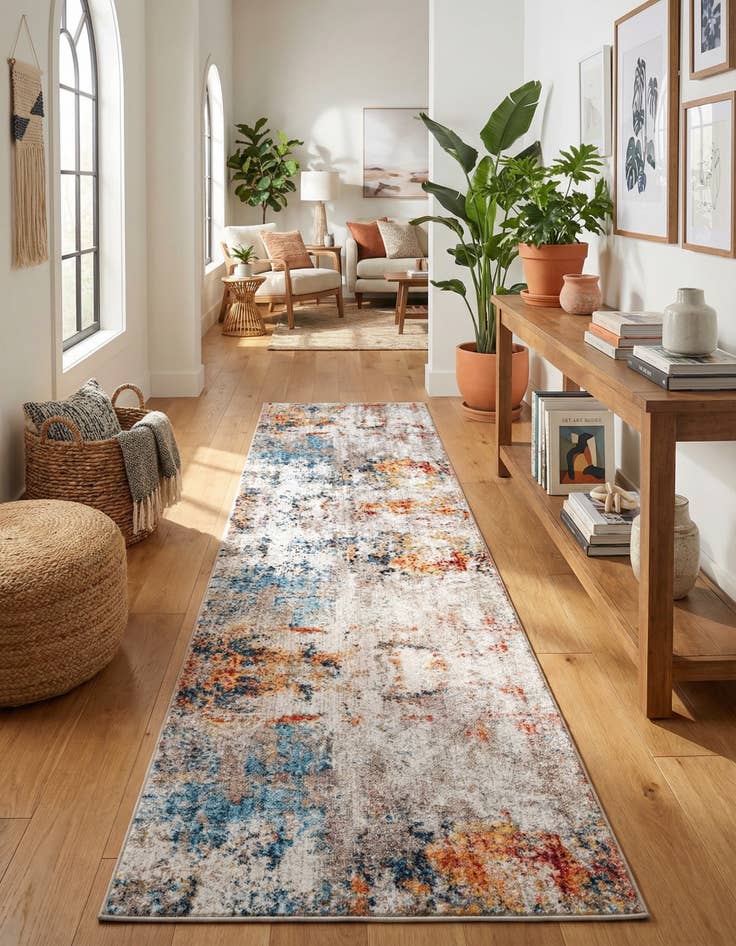 Detail image of 2' 7 x 10' Andromeda Runner Rug