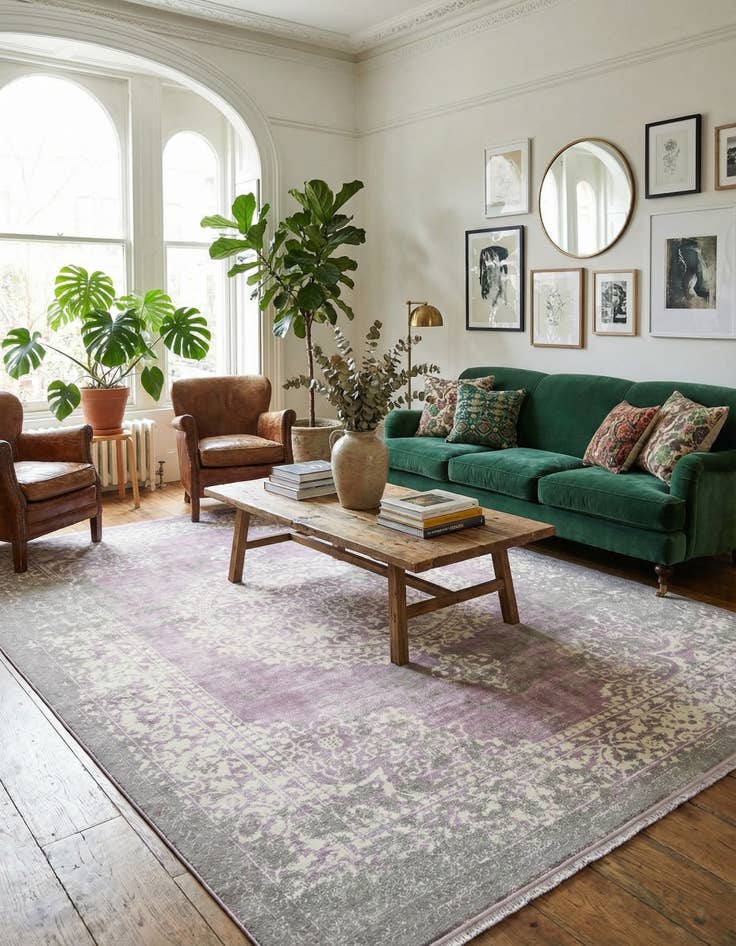 Detail image of 8' x 10' Modern Classical Rug