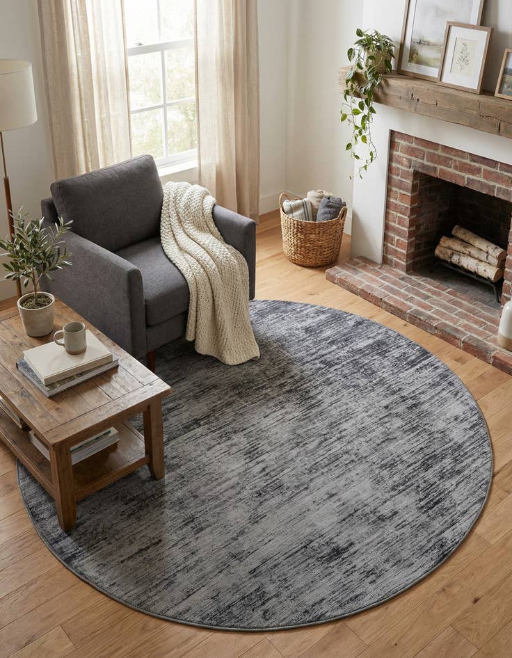 Detail image of 7' 7 x 7' 7 Asha Round Rug