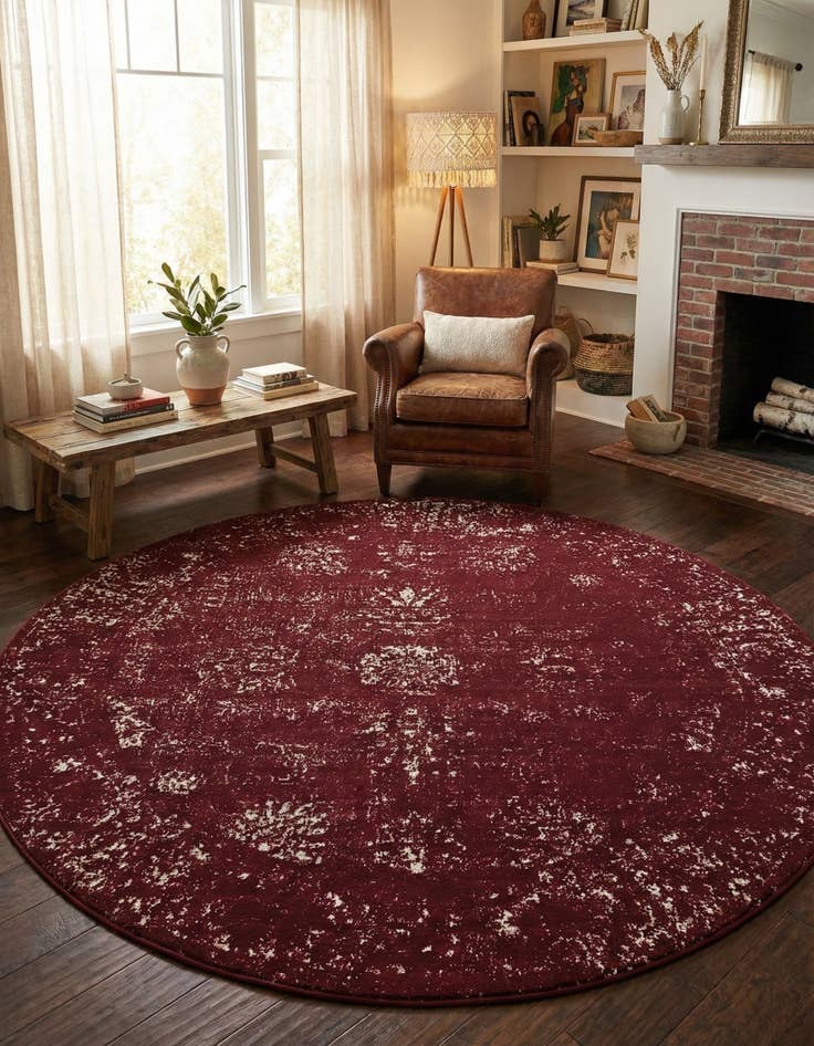 Detail image of 7' x 7' Monte Carlo Round Rug
