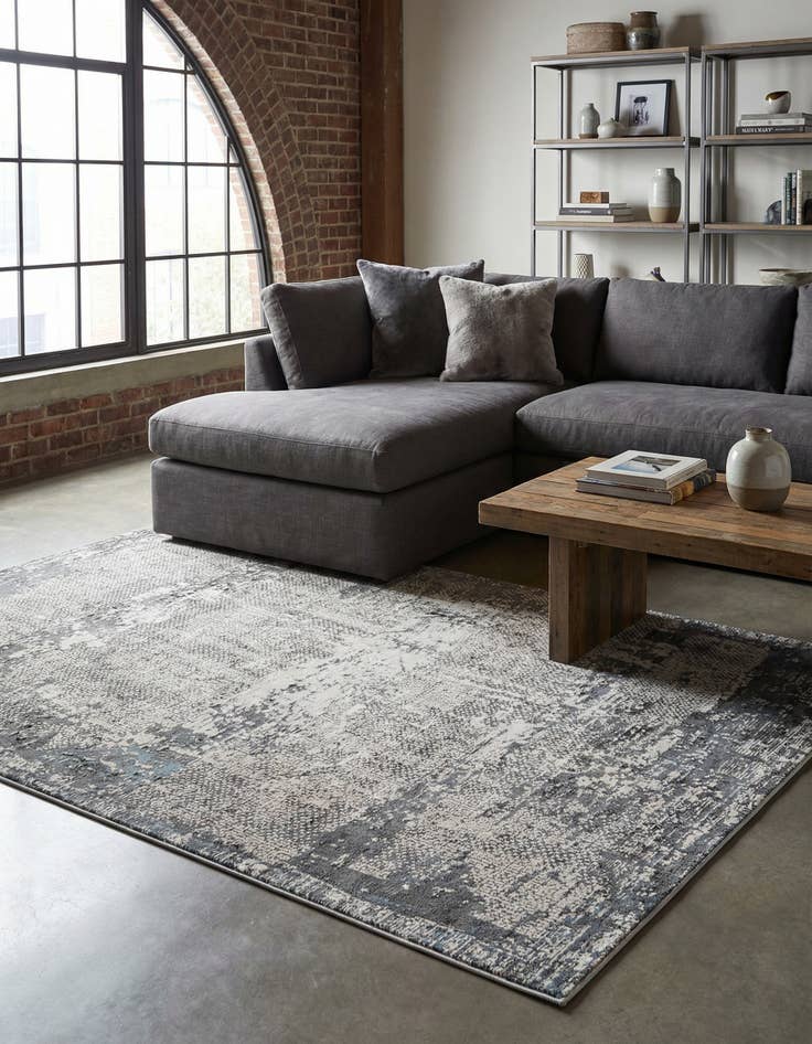 Detail image of 5' 3 x 7' 7 Modern Classical Rug