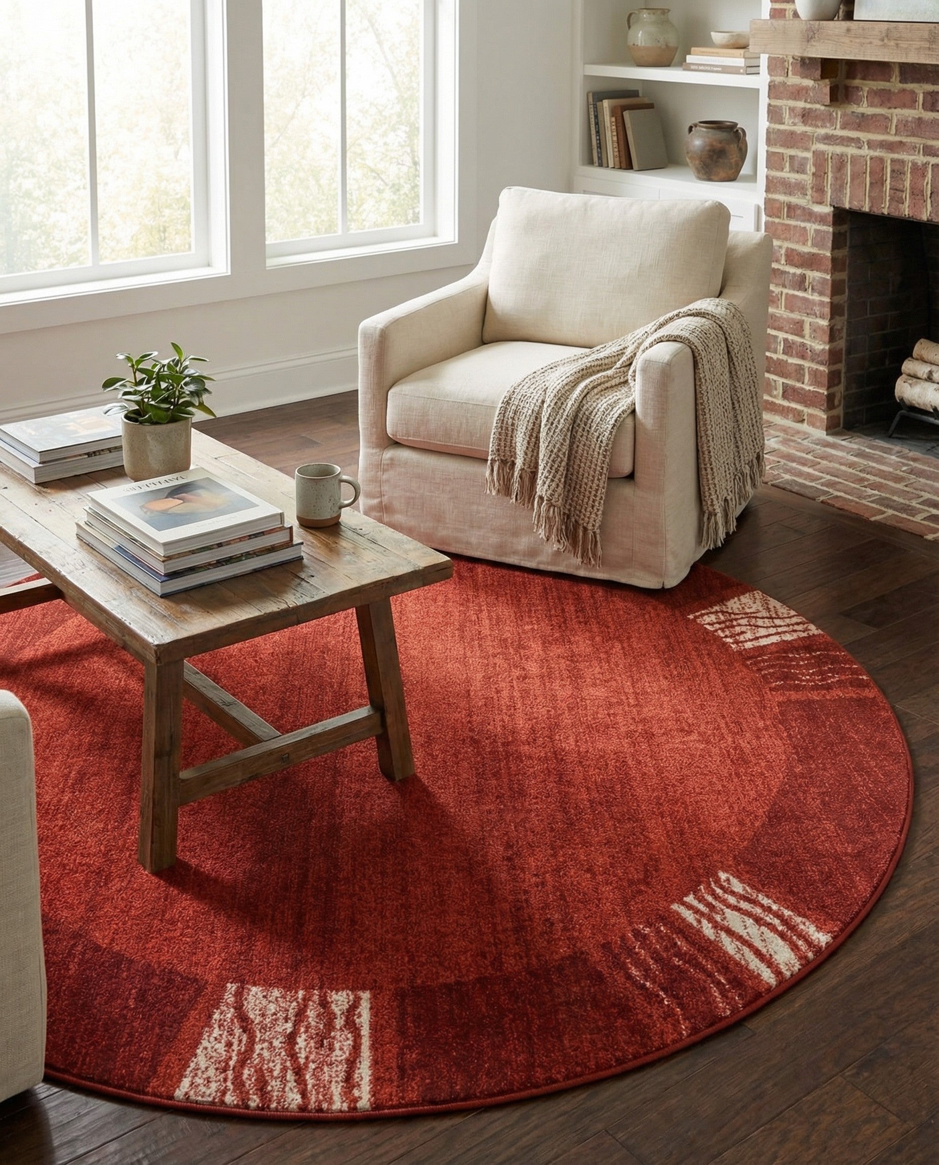 7' 10 x 7' 10 Loft Round Rug