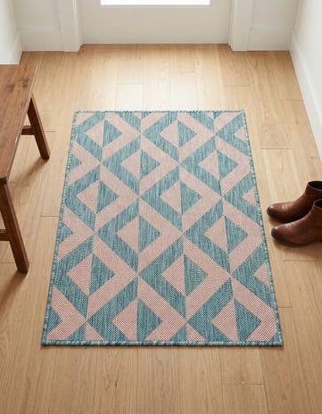 2' x 3' Easy-Clean Jill Zarin Napa Indoor / Outdoor Rug