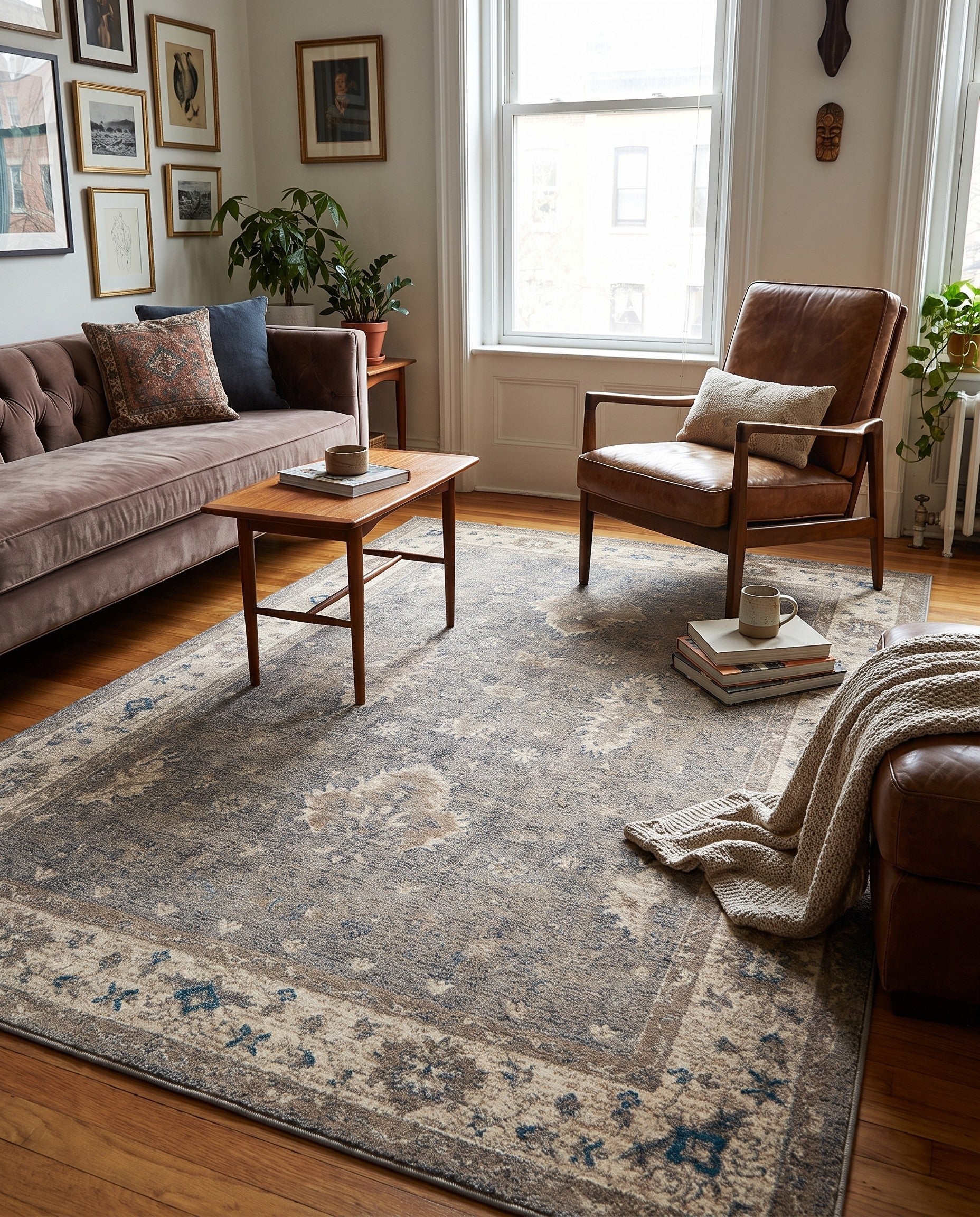 5' x 8' Viola Rug