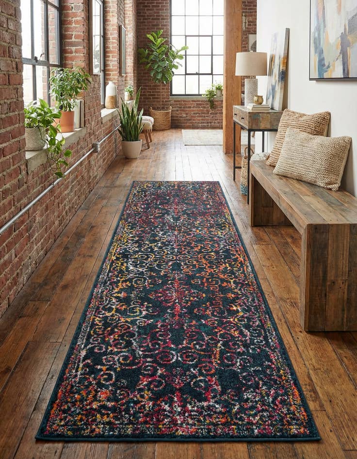 Detail image of 2' 7 x 10' Madeline Runner Rug