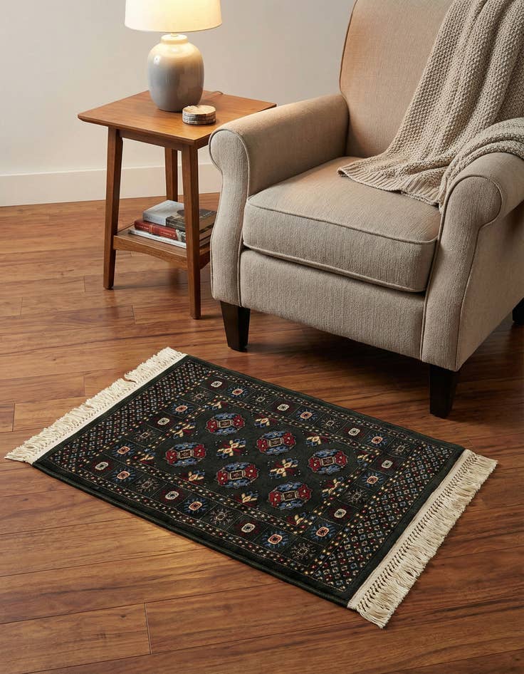 Detail image of 2' x 3' Bokhara Rug