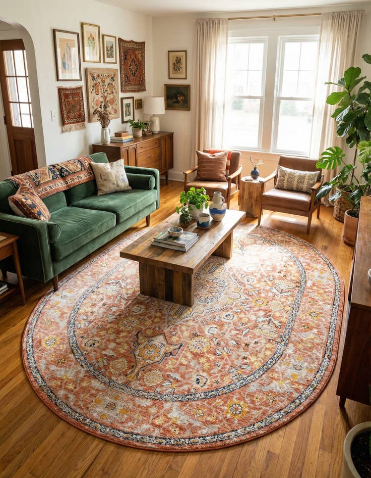 Detail image of  7' 10 x 10' 2 Lola Oval Rug