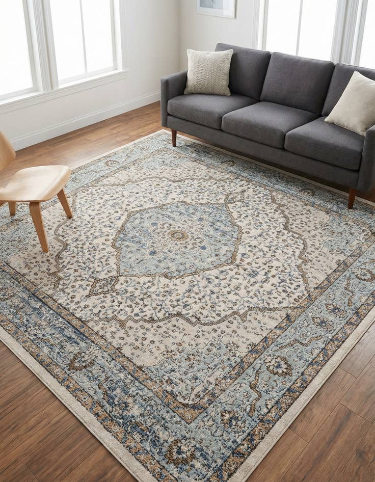 Detail image of 8' x 8' Nyla Square Rug