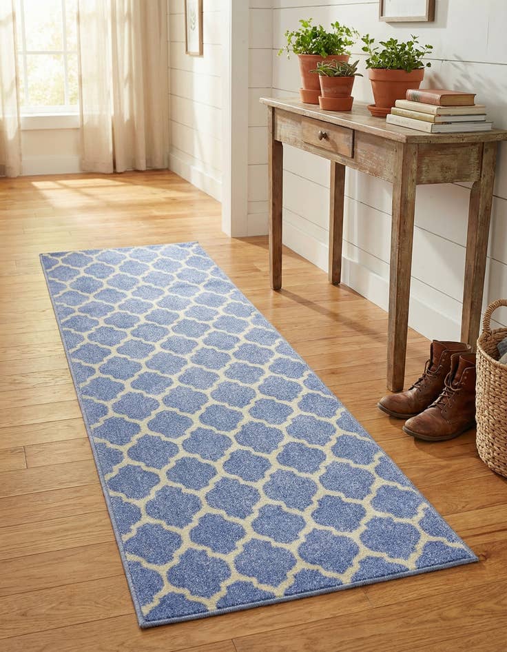 Detail image of 2' x 6' Trellis Runner Rug