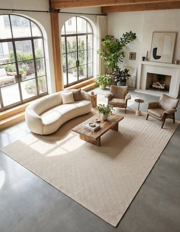 10' x 14' 1 Hand Woven Geo Trellis Flatweave Rug