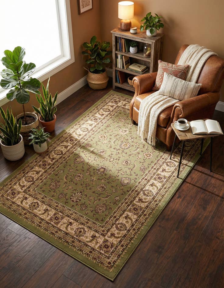 Detail image of 6' x 9' Classic Agra Rug